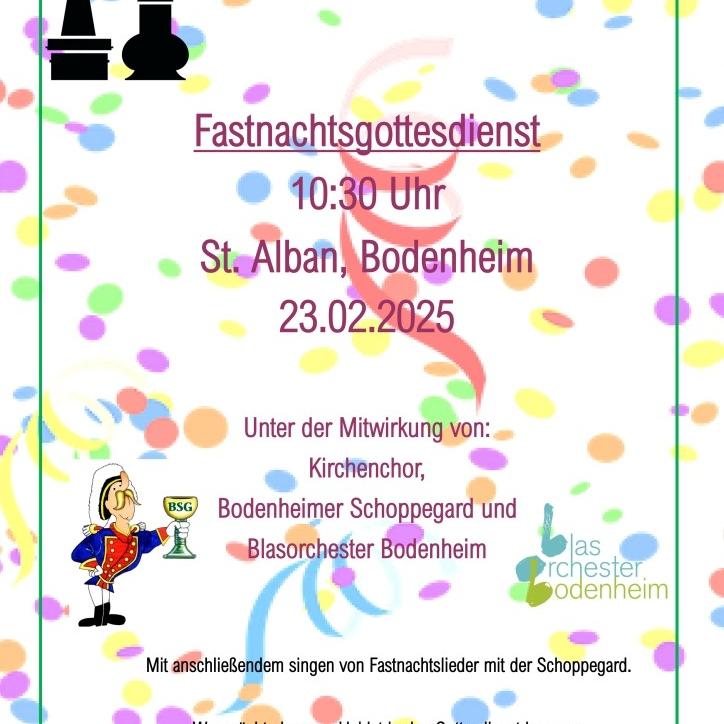 Fastnachtsgottesdienst 2025