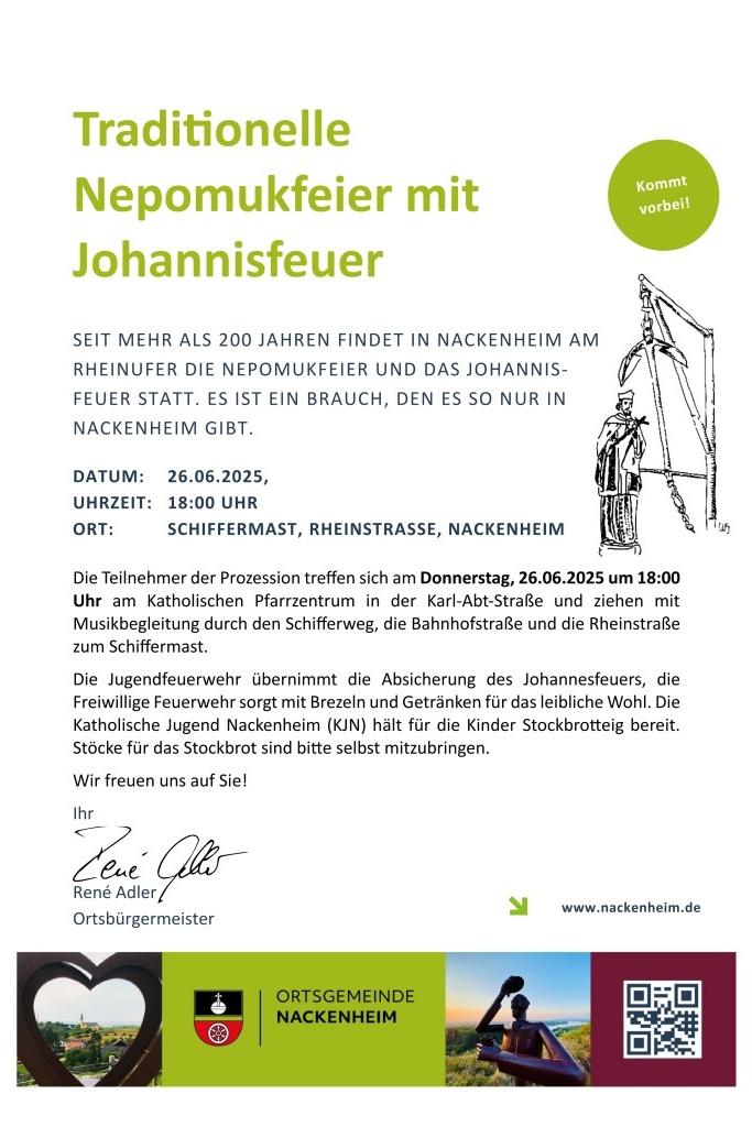 Nepomuk-Feier 2025