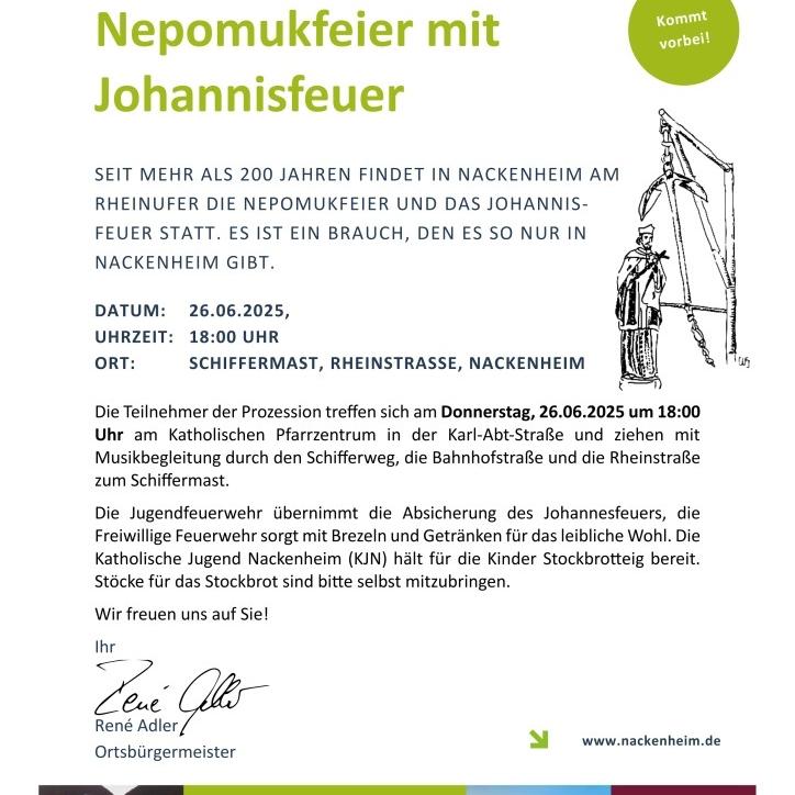 Nepomuk-Feier 2025