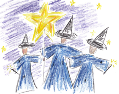 Einladung zum Krippenspiel am Heiligen Abend