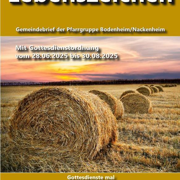 Lebenszeichen 2025-Juli-August Deckblatt