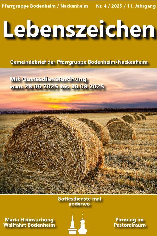 Lebenszeichen 2025-Juli-August Deckblatt