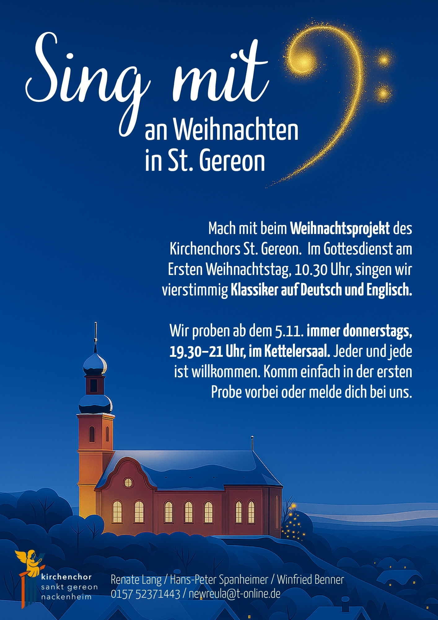 Weihnachtsprojekt 2026 (c) Kirchenchor St. Gereon