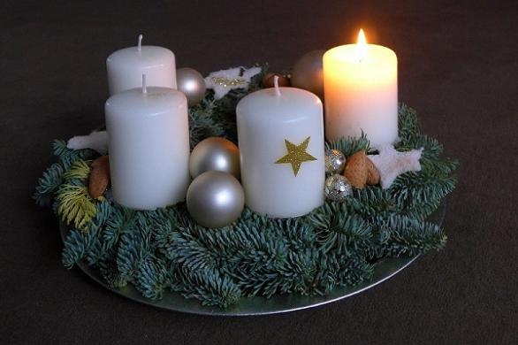 Adventskranz 1 (c) privat