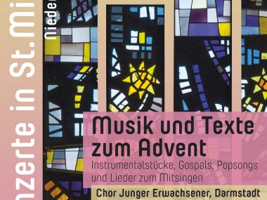 Plakat: Musik und Texte zum Advent