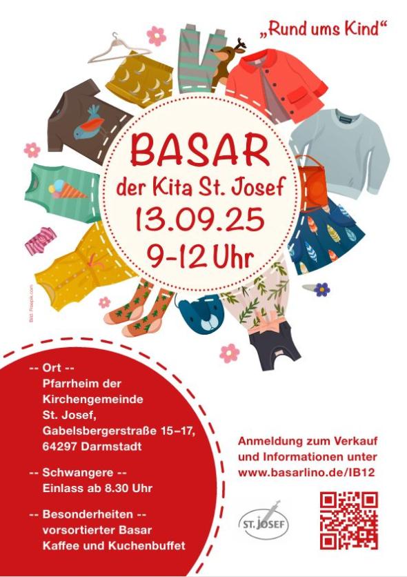 Herzliche Einladung zum Basar (c) Kita St. Josef