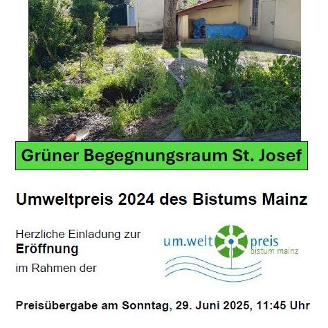Klimagerecht und biodivers: Eröffnung des Begegnungsraums im Innenhof