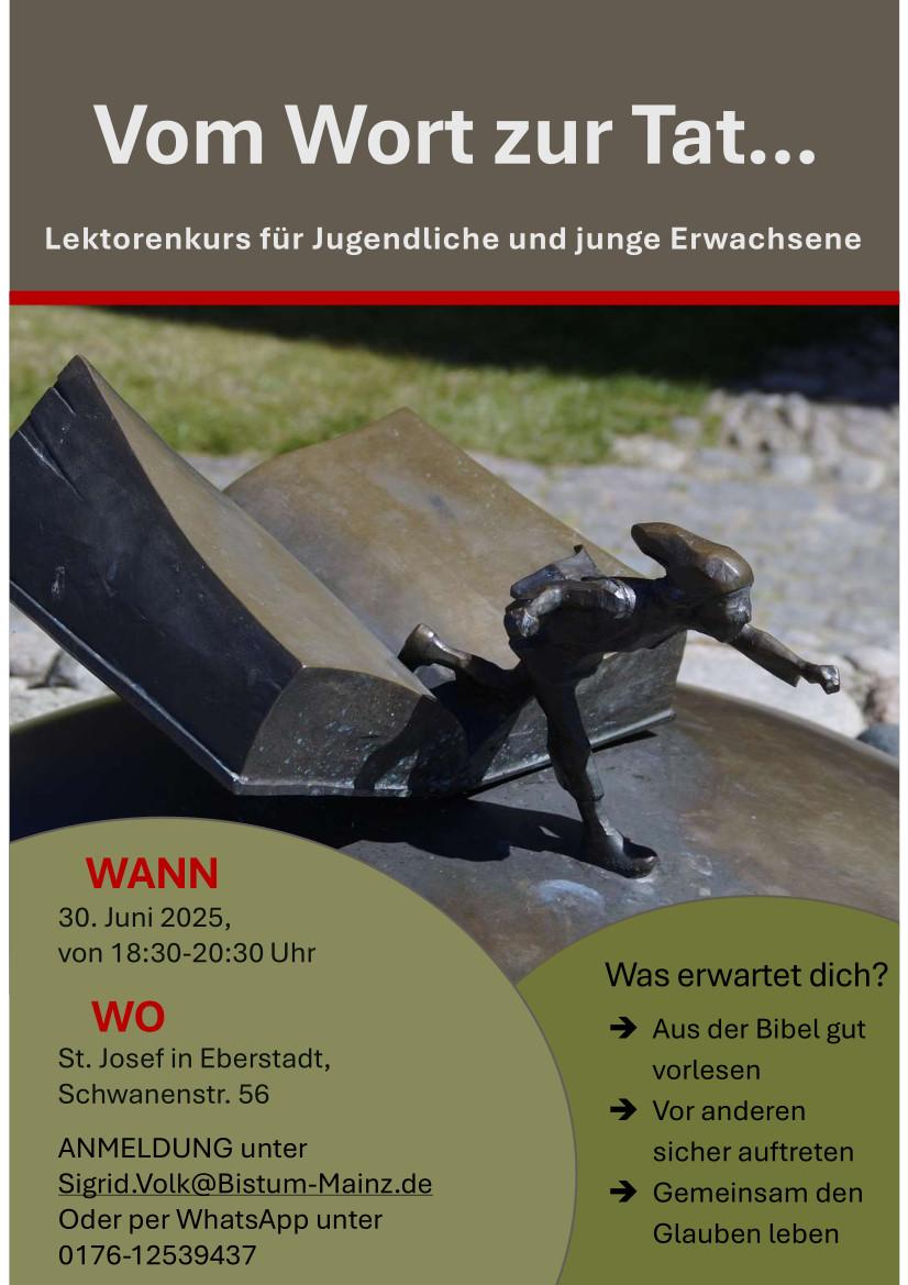 Plakat Lektorenkurs (mit Handy-Nr)