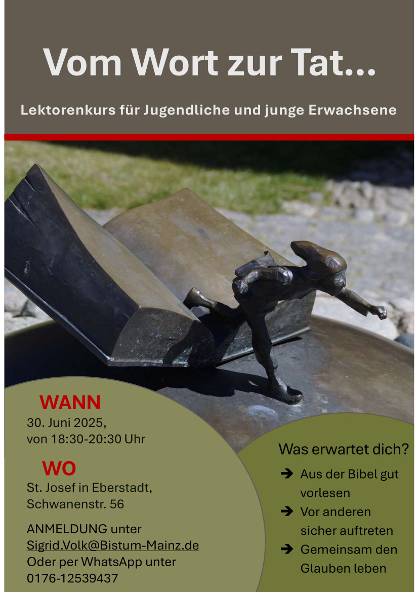 Plakat Lektorenkurs (mit Handy-Nr) (c) Sigrid Volk