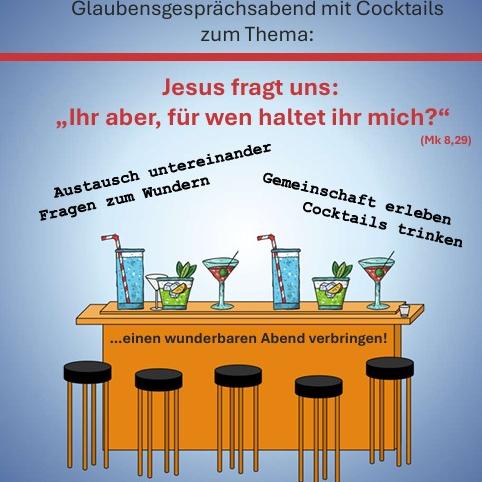 Einladung zum zwanglosen Gespräch über den Glauben