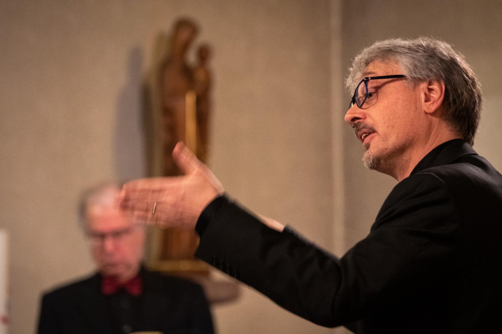 Burkhard Engelke, Kirchenmusiker an der Auferstehungskirche, Darmstadt (c) Adrian Kaether
