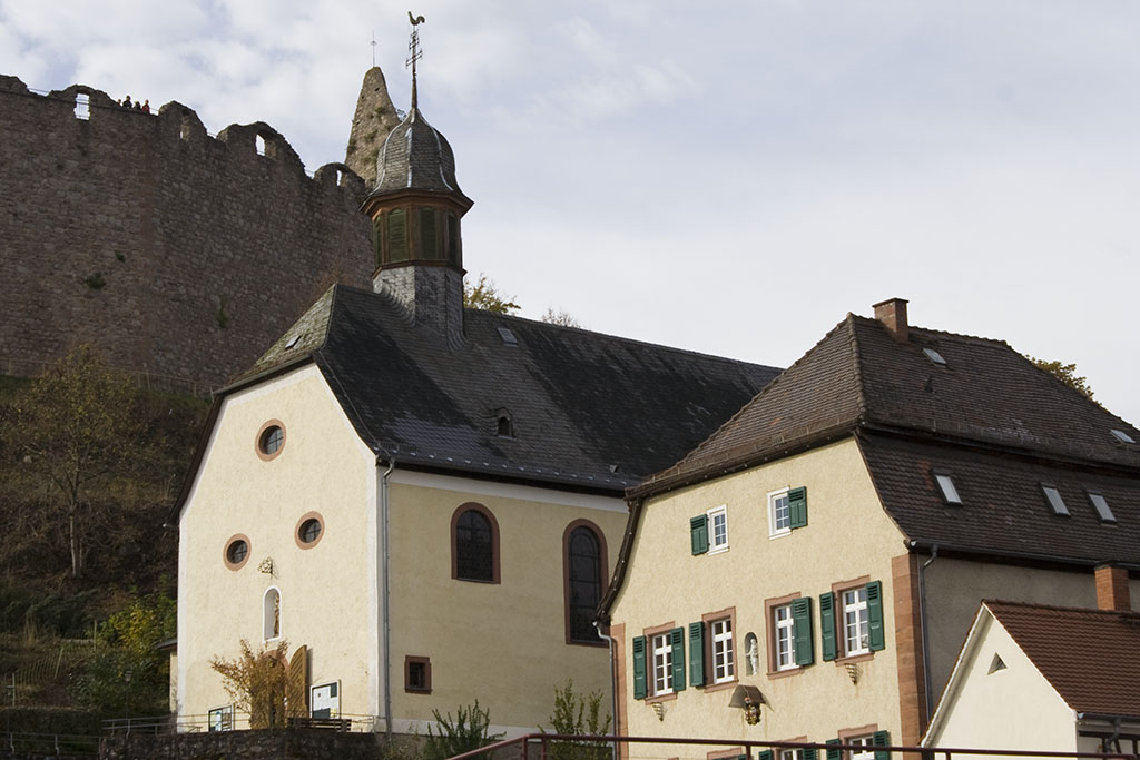 Blick auf die Pfarrkirche in Lindenfels (c) Thomas Gude
