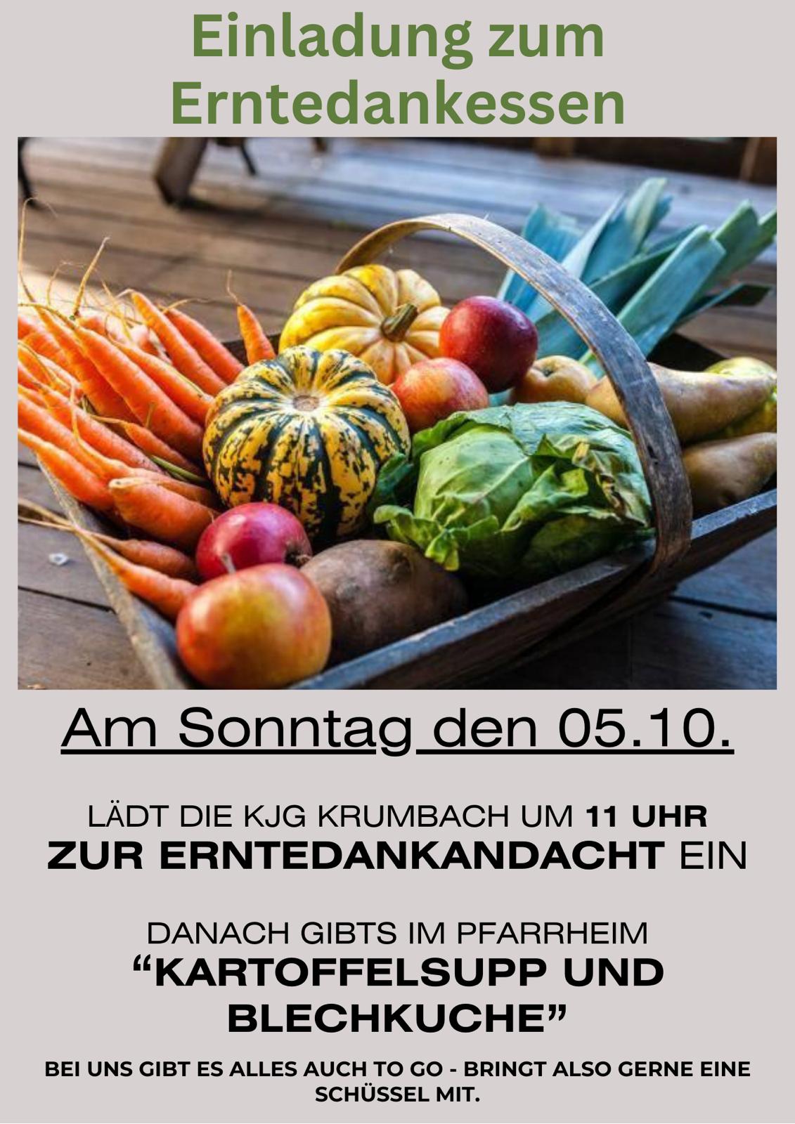 Erntedank 2025 (c) KjG Krumbach