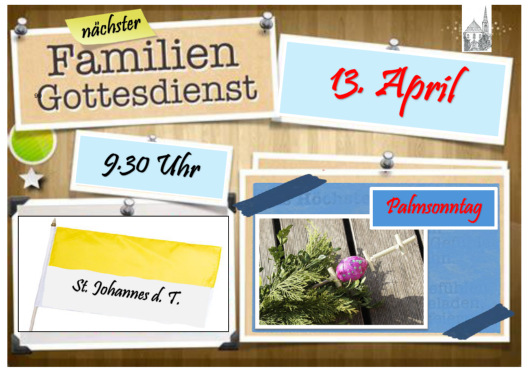 Familiengottesdienst 13.04.2025