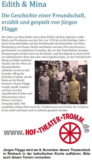 Edith & Mina (c) Erinnern gegen das Vergessen e.V.