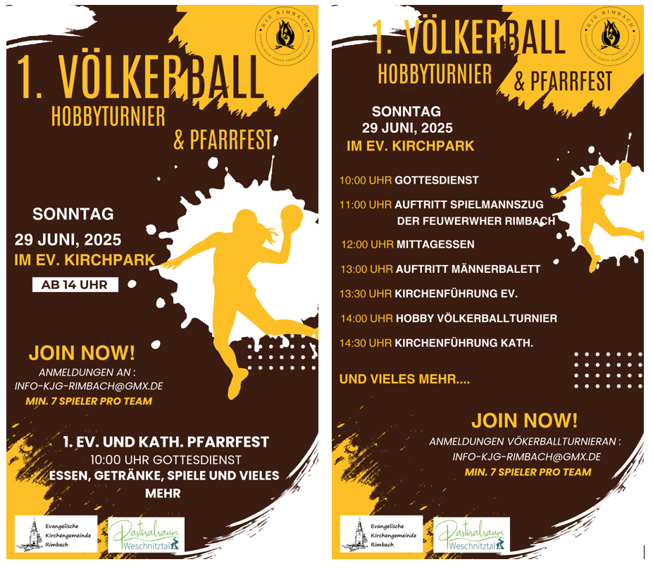 Flyer Pfarrfest (c) A. Christoffel