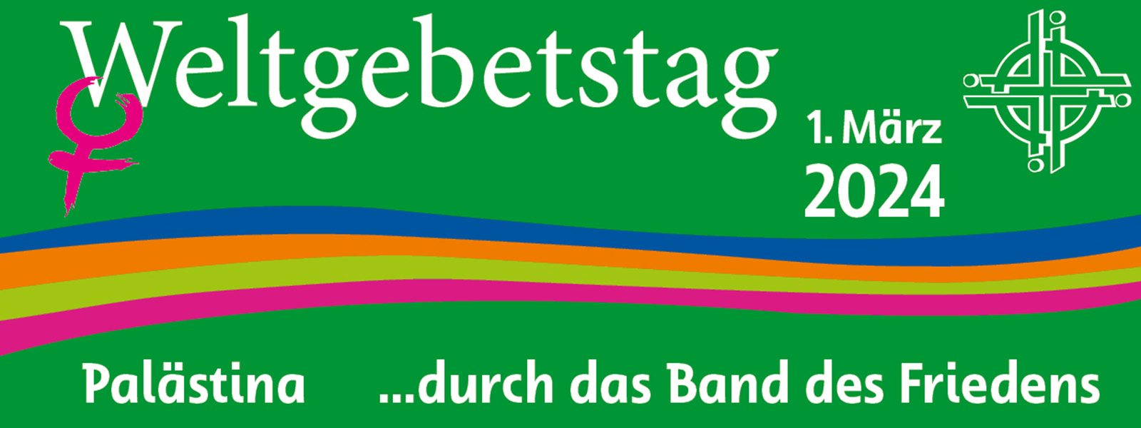 Banner Palästina - Weltgebetstag 2024 (c) Weltgebetstag der Frauen - Deutsches Komitee e.V.