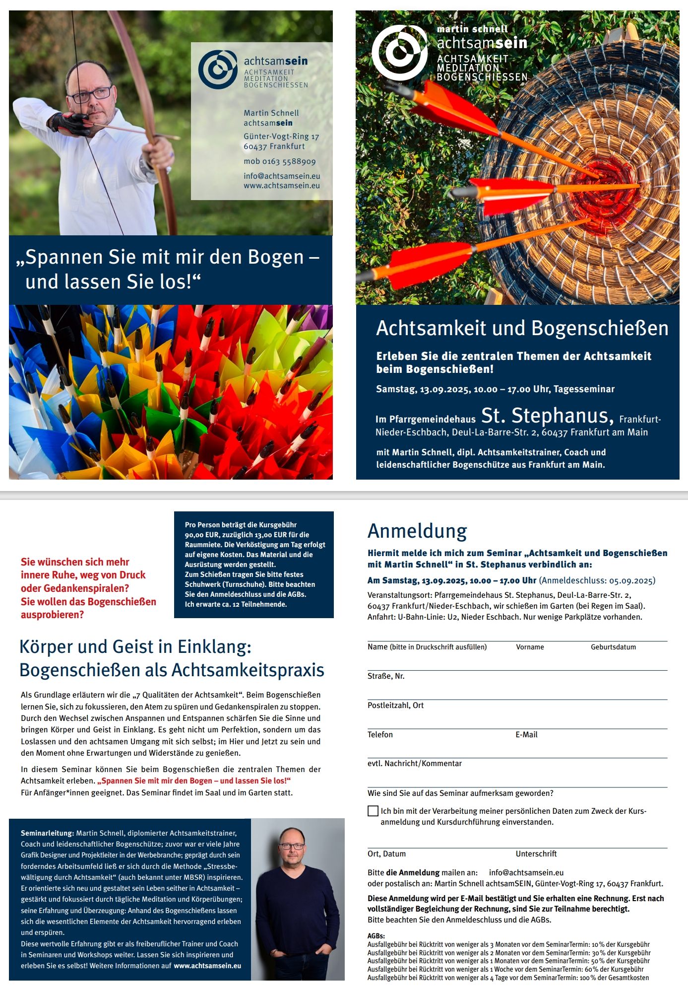 2025-Achtsammkeit und Bogenschießen (c) PG Harheim / Nieder-Eschbach