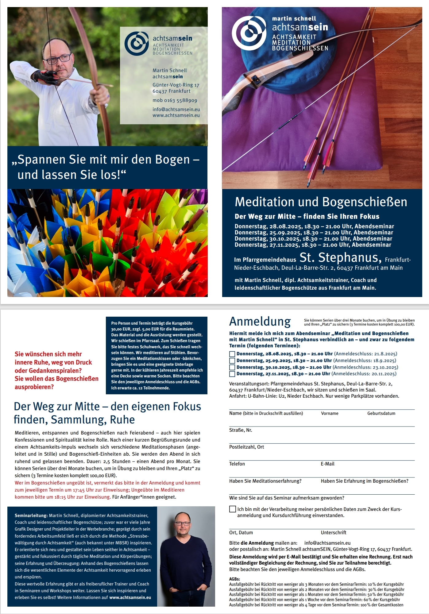 2025-Meditation und Bogenschießen (c) PG Harheim / Nieder-Eschbach