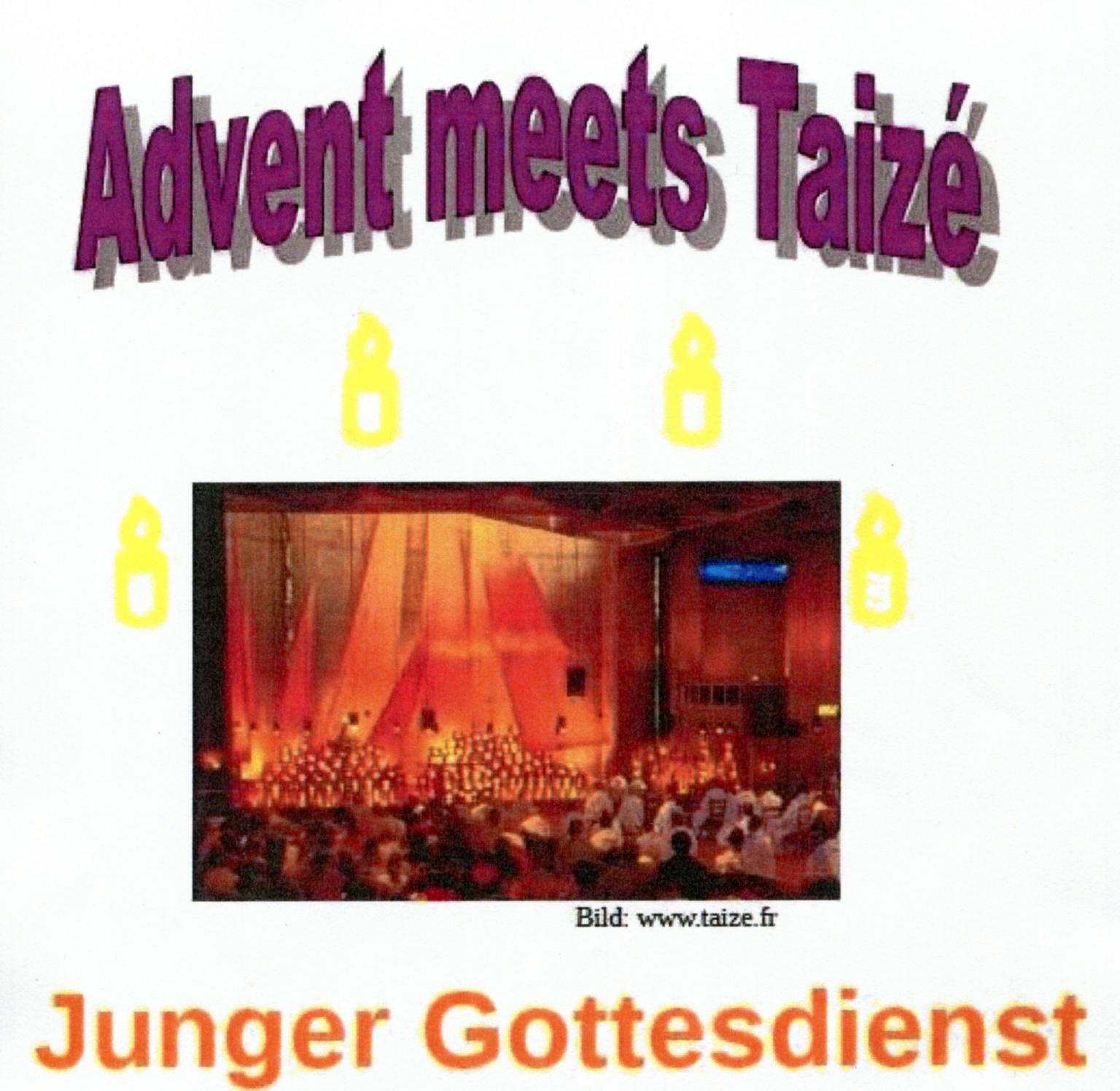 Advent meets Taize (c) PG Harheim / Nieder-Eschbach