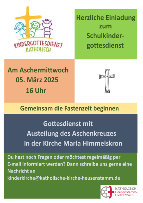 20250305_Flyer Schulkindergottesdienst MHK (c) T. Weidner