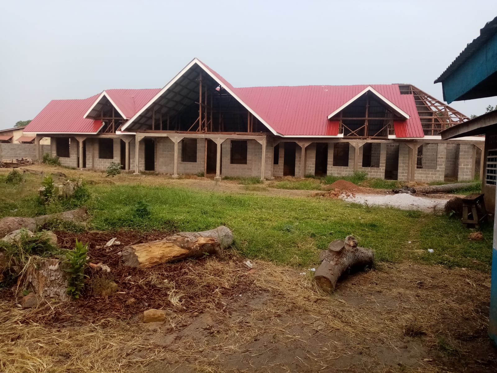 Neubau Gästehaus (c) KKH Kongo Hilfe