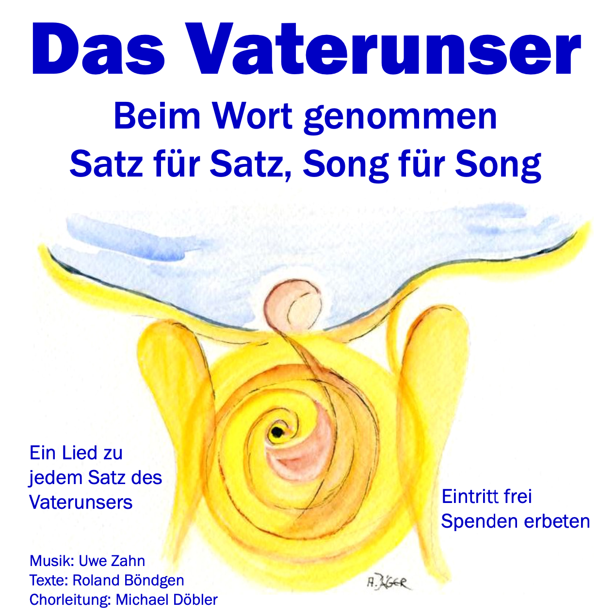 Plakat Das Vater unser