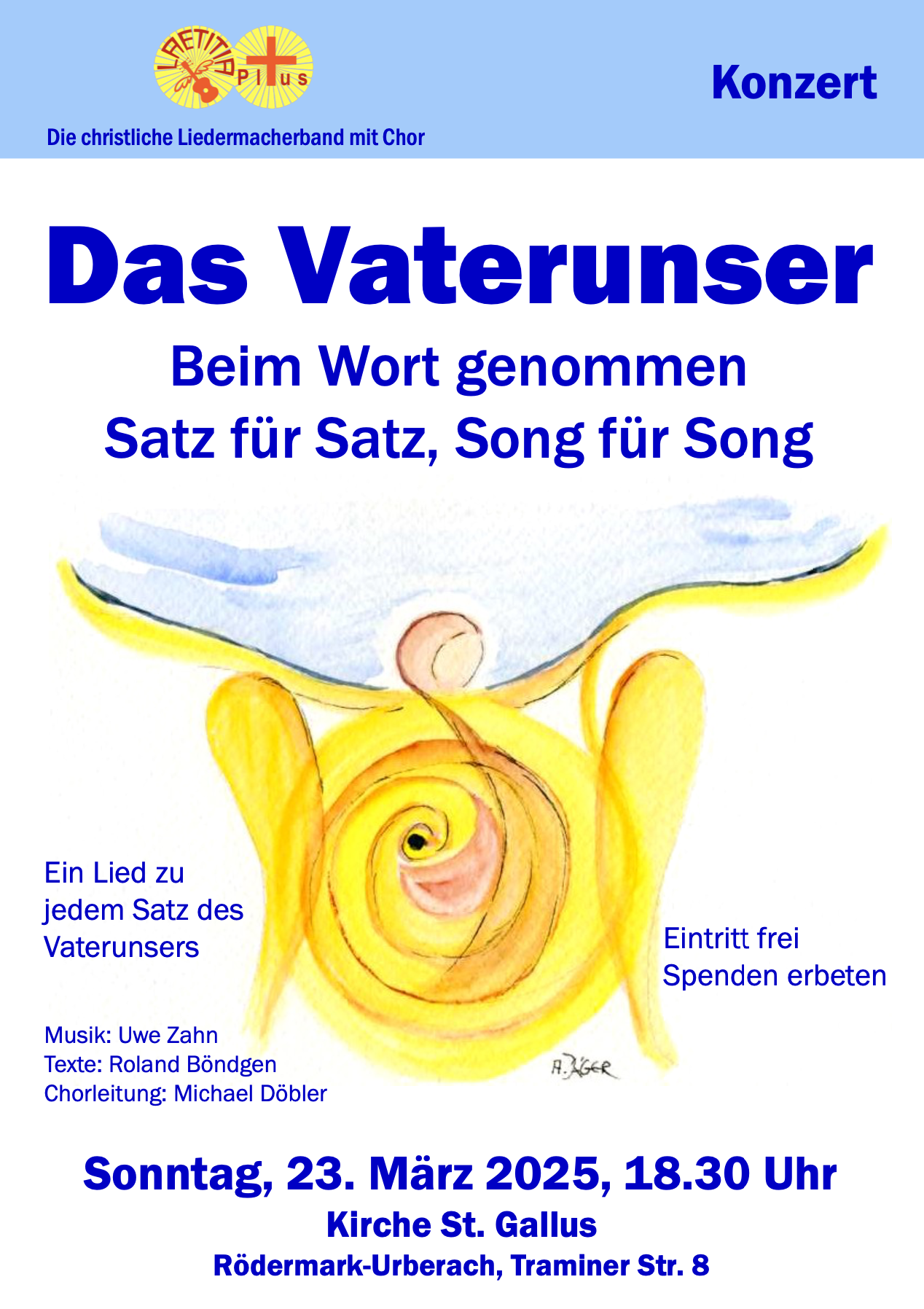 Plakat Das Vater unser (c) St. Gallus