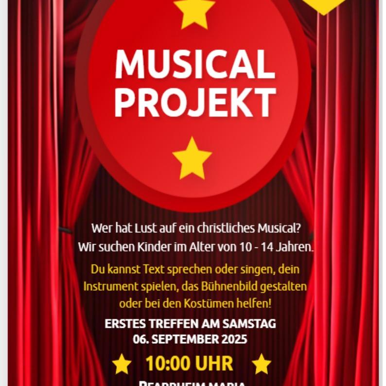Plakat Musical 2025