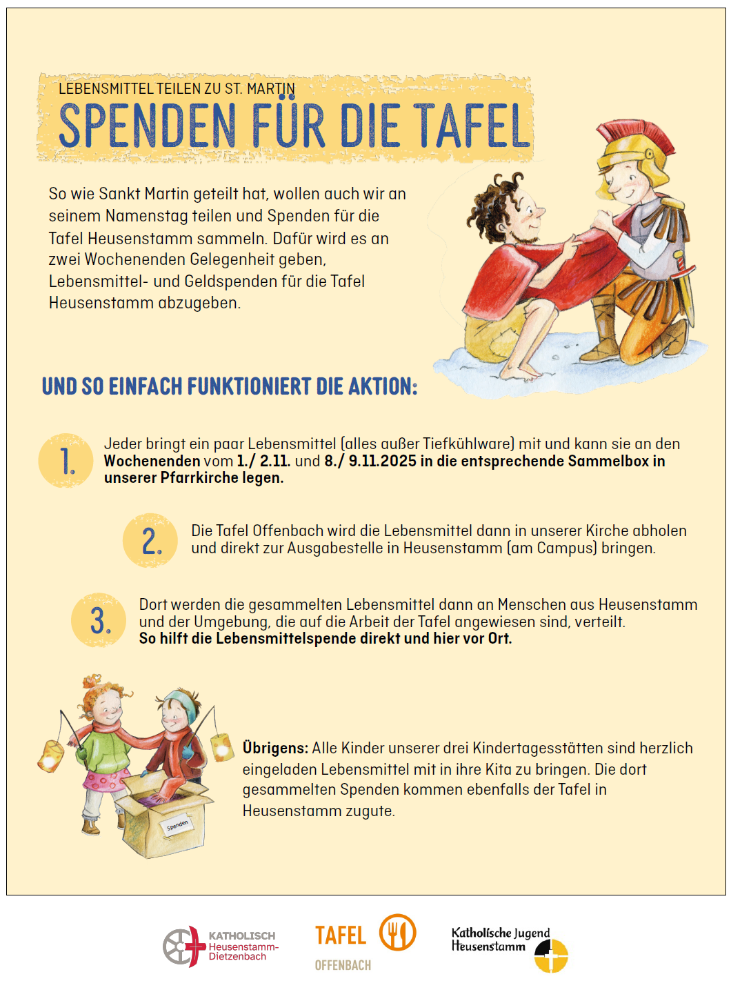 Tafel Aktion 2025 (c) KJHeu