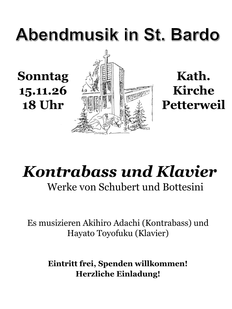 Abendmusik in St. Bardo am 15.11.26 (c) Hans-Peter Müller