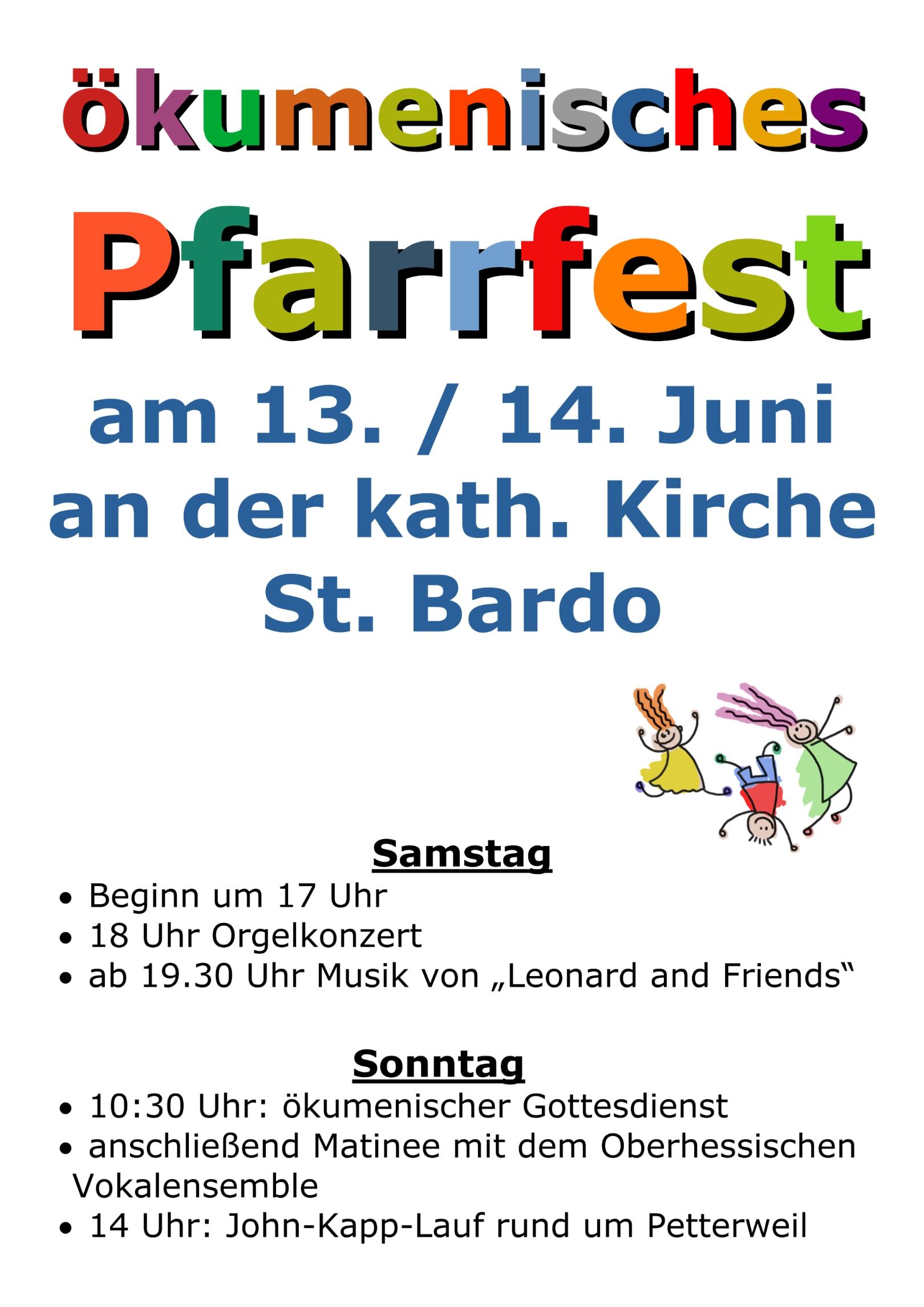 Ökum. Pfarrfest St. Bardo (c) Team St. Bardo