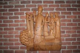 Bonifatius-Skulptur St. Bonifatius (c) PG Karben