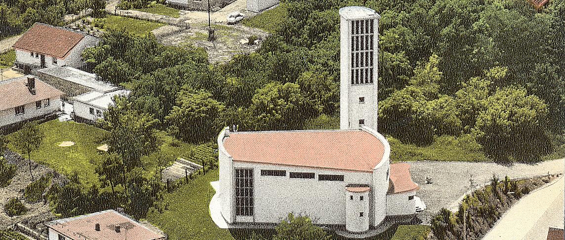 St. Johannes Nepomuk - Kirche 1965 (c) St. J. Nepomuk
