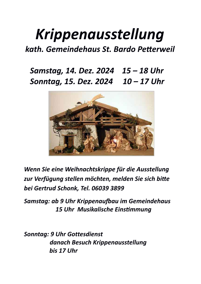 2024.12 Krippenausstellung.lAushangdocx (c) Gertrud Schonk