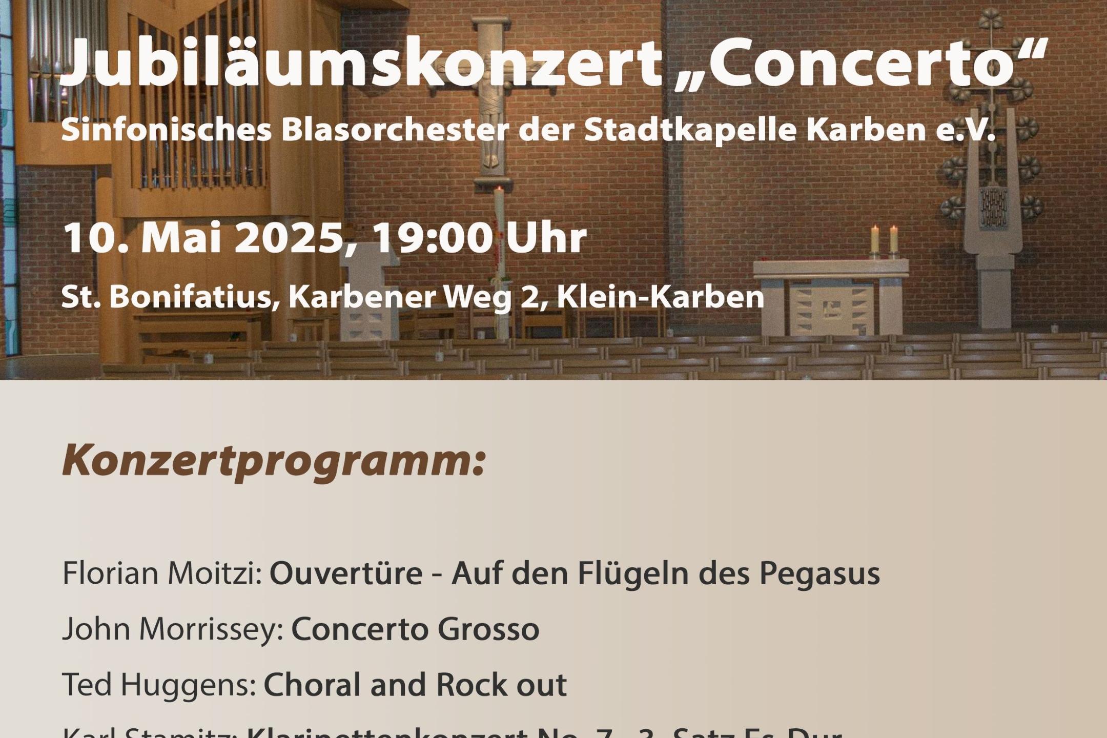 Plakat-Konzert