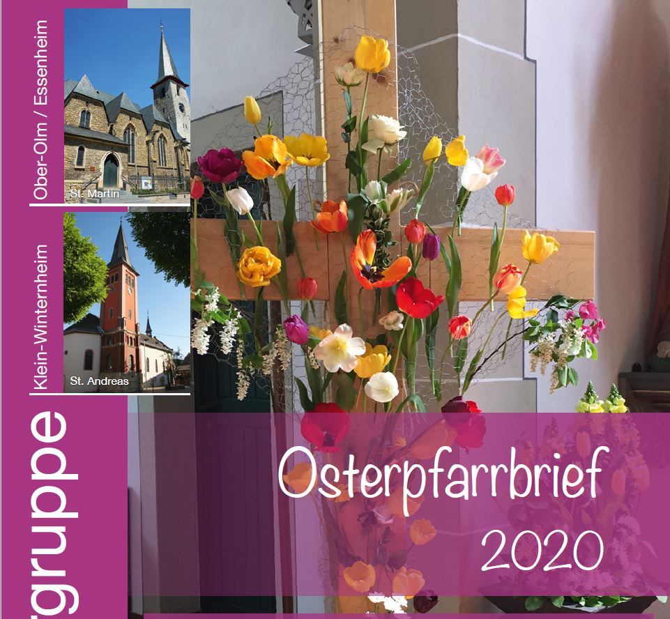 Osterpfarrbrief 2020 (c) Pfarrgruppe Klein-Winternheim*Ober-Olm*Essenheim