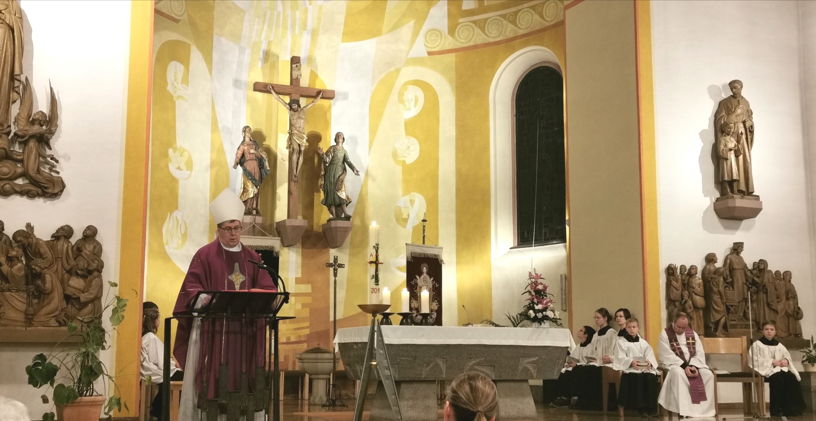 Bischof von Kopenhagen zu Gast in St. Kilian (c) Claudia Jost