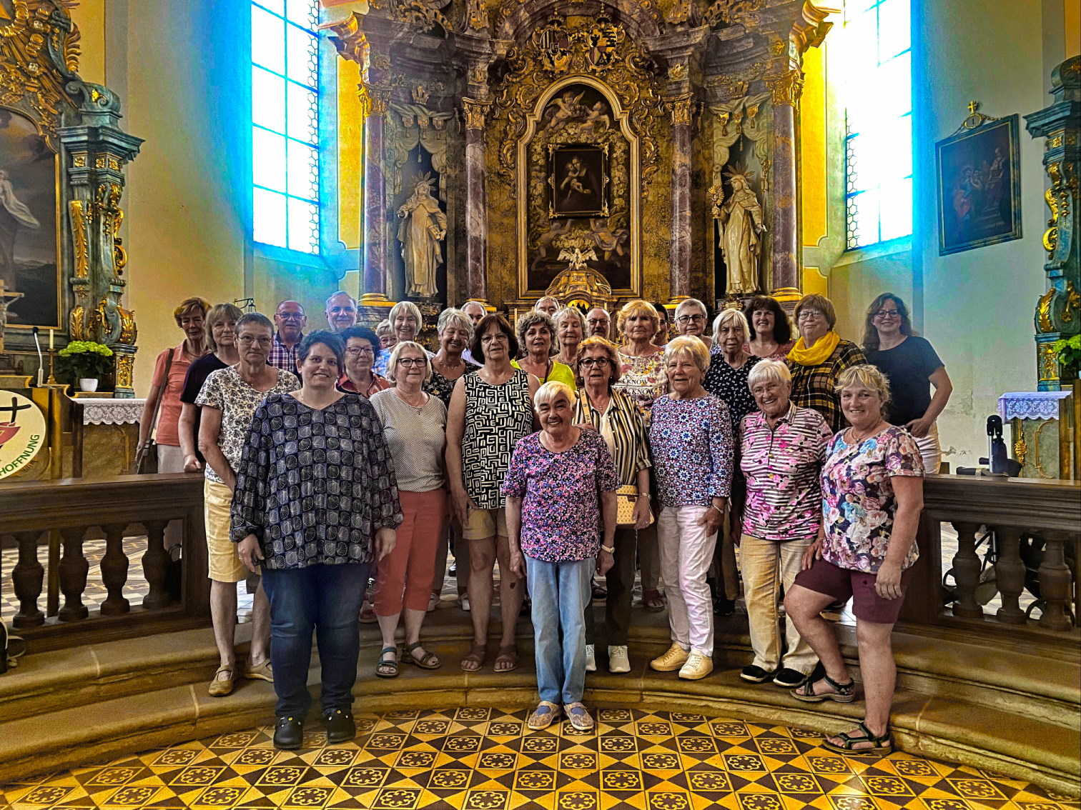 Teilnehmende des Klosterwochenendes (c) Thomas Niklaus