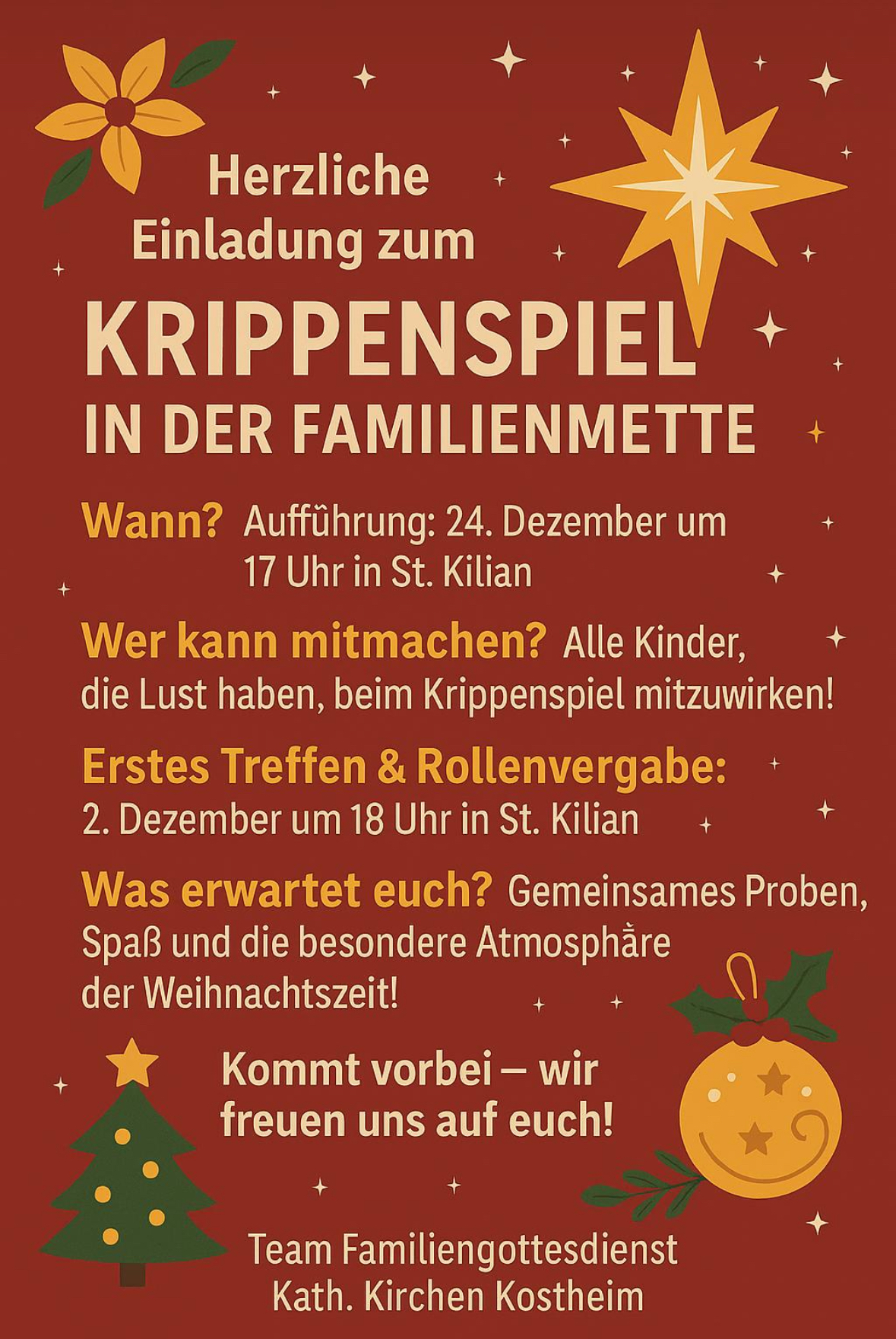 Krippenspiel_St.Kilian_2025 (c) mit KI erstellt