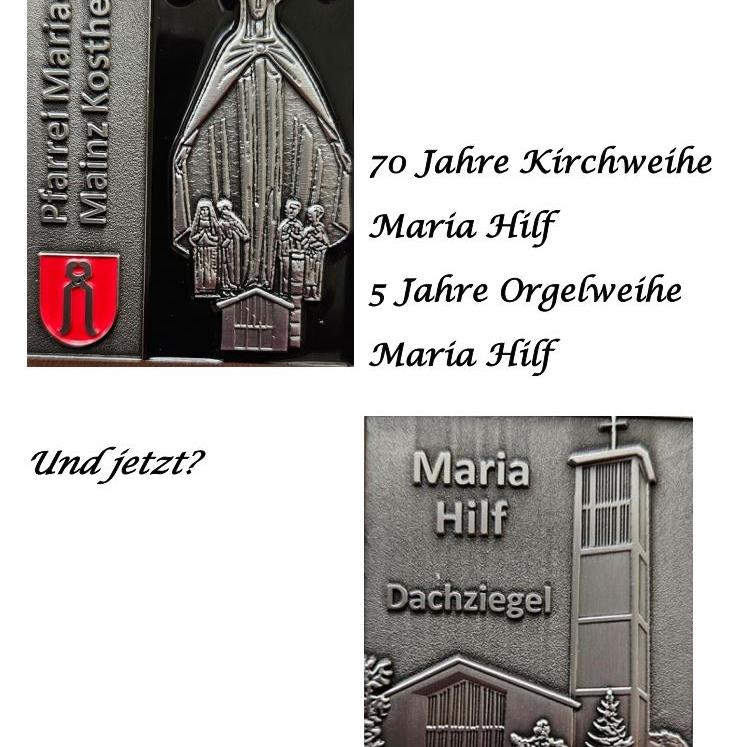 KIrchendach in die Jahre gekommen