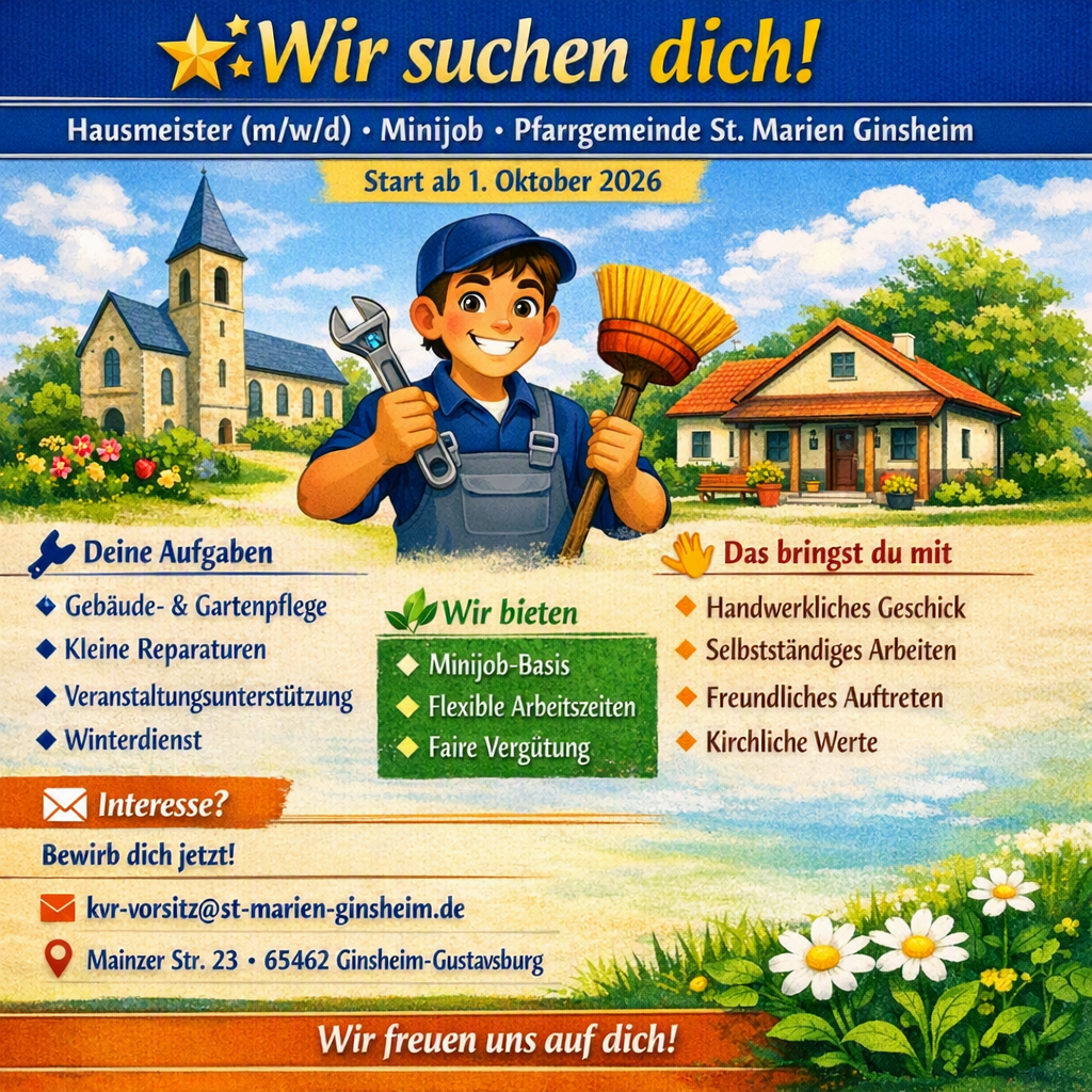 Hausmeister-Stellenanzeige (c) Michael Marx - KI generiert