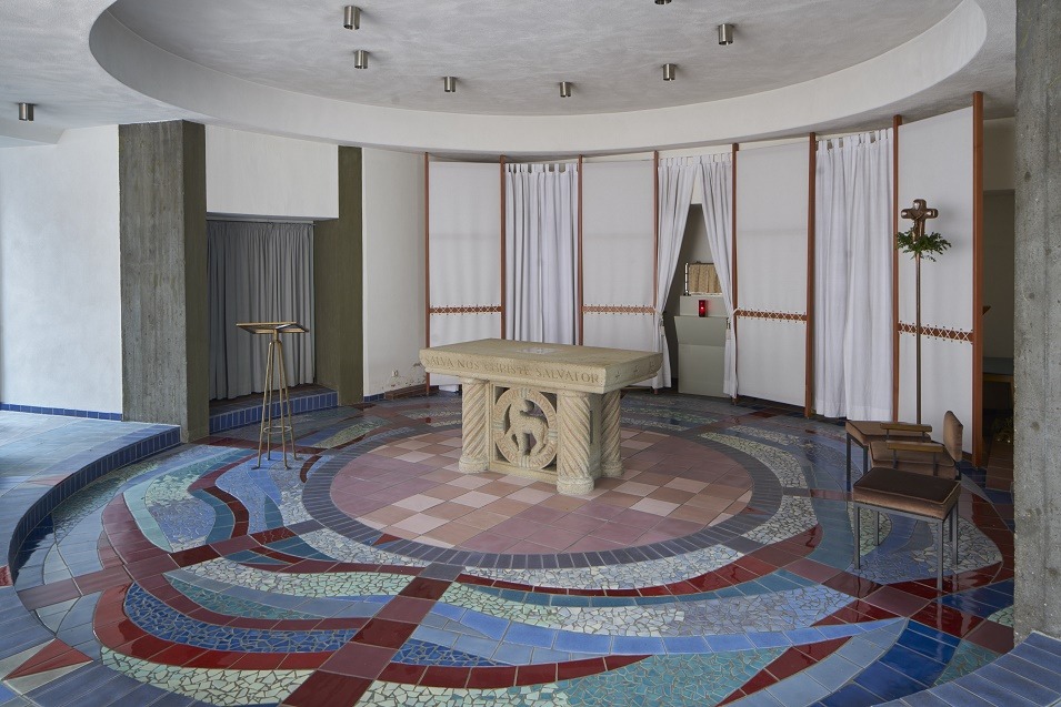 Heilig Kreuz Krypta (c) Bischöfliches Dom- und Diözesanmuseum Mainz, Marcel Schawe