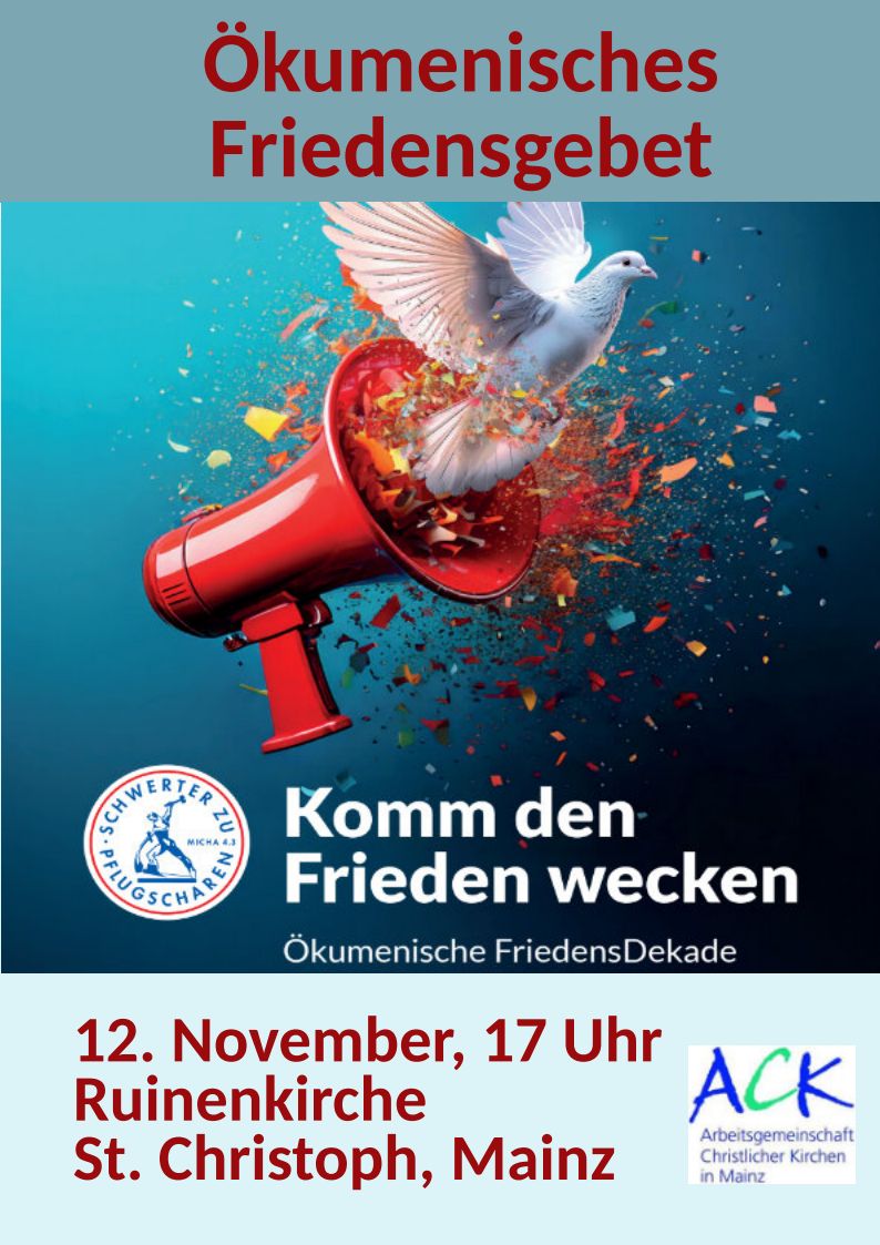 2025-11-12 Friedensgebet 12.11 FriedensDekade (c) Cityseelsorge Mainz