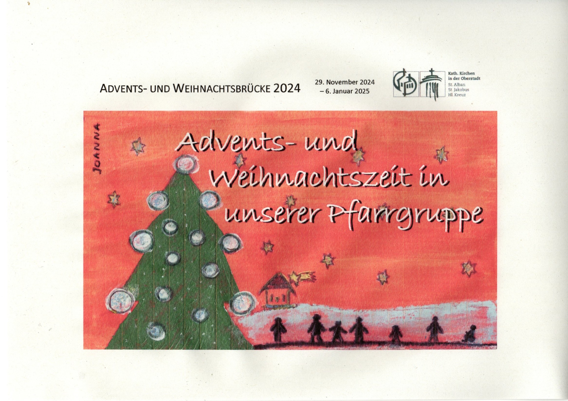 Titelseite Advents- und Weihnachtsbrücke 2024