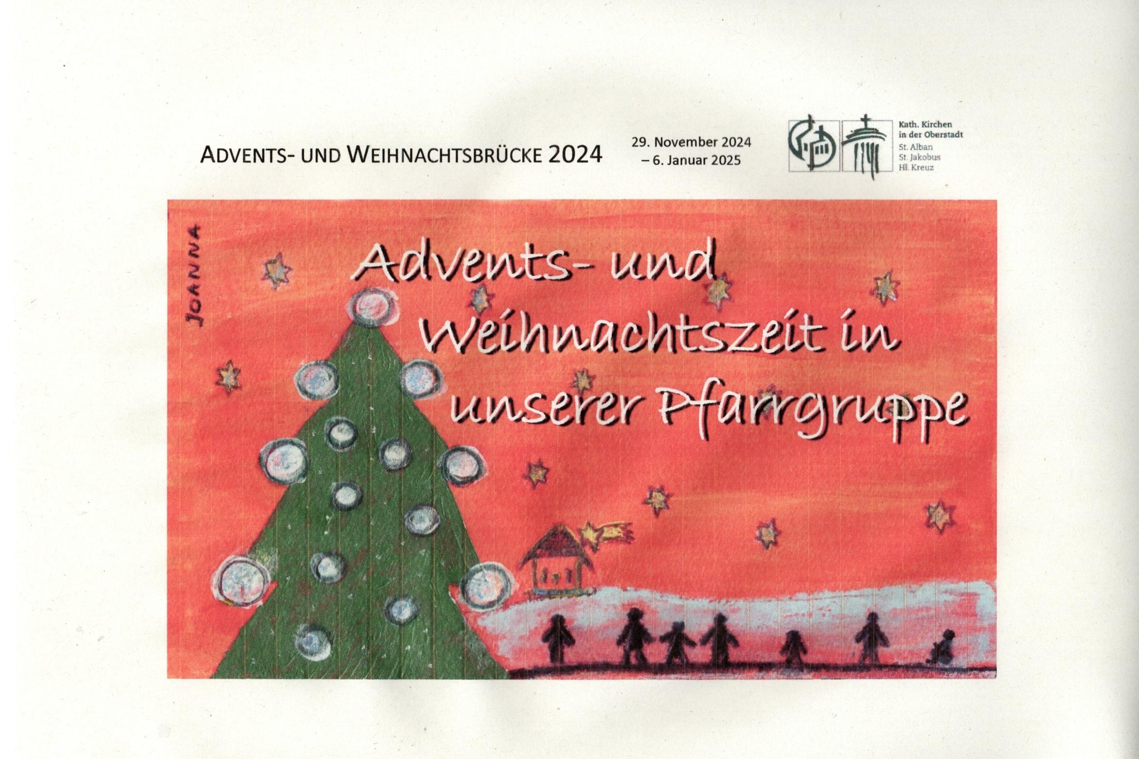 Titelseite Advents- und Weihnachtsbrücke 2024