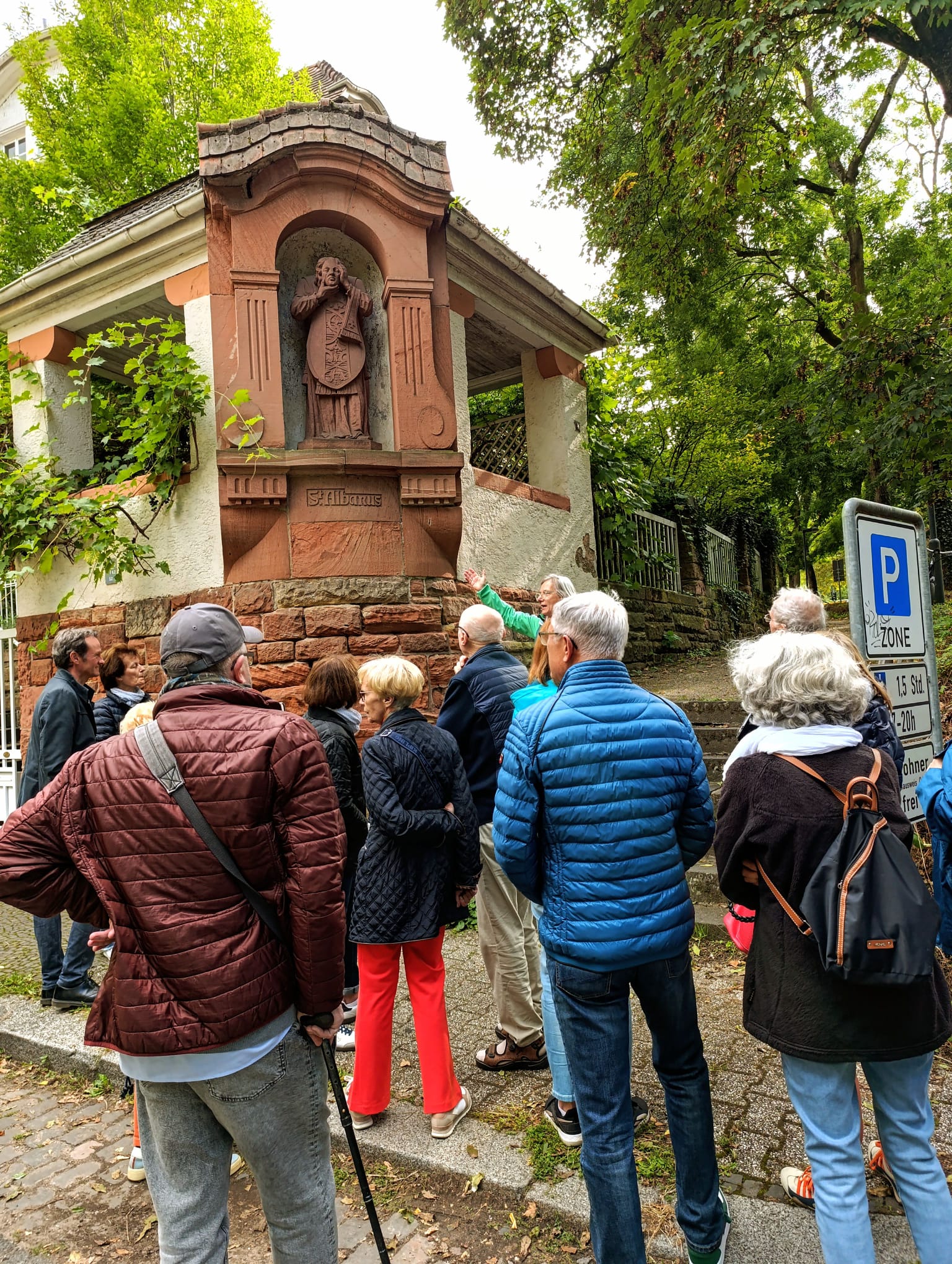 Gemeinsam unterwegs: Alban Führung Bild 9 (c) Martina Opitz