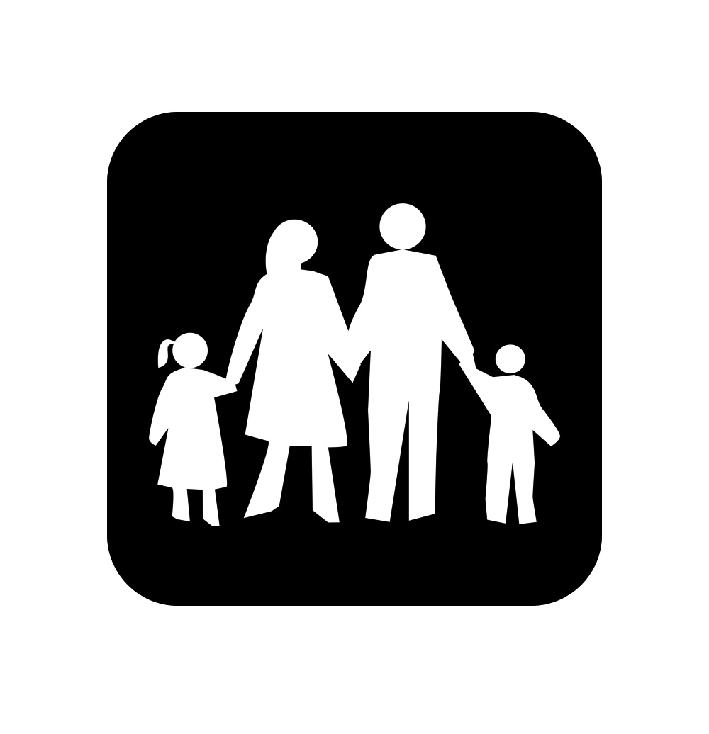 Familie-Strichzeichnung (c) pixabay_pfarrbriefservice