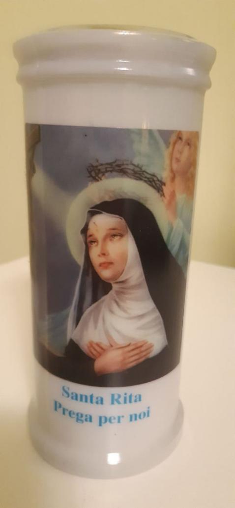 Kerze Heilige Rita (c) Anje König