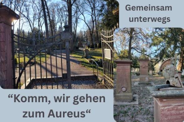 Gemeinsam unterwegs: Komm, wir gehen zum Aureus (c) Daphne Neu